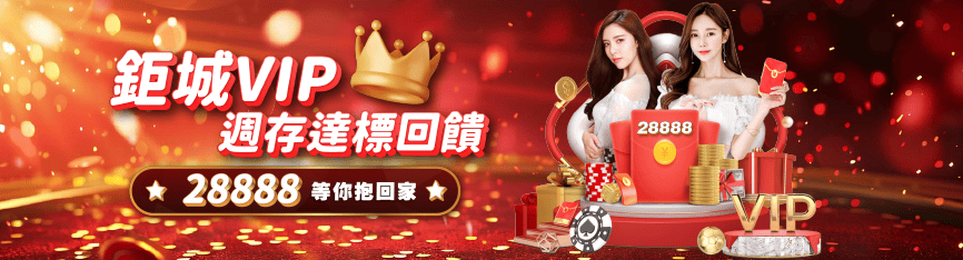 鉅城vip週存優惠